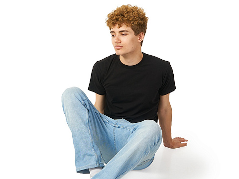 Футболка Heavy Super Club с боковыми швами, мужская, черный - рис 2.