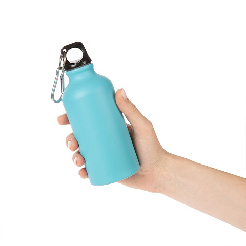 Бутылка для воды Funrun 400, светло-бирюзовая - рис 4.