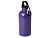 Одностенная бутылка для воды с карабином Oregon, изготовленная из нержавеющей стали, сертифицированной по стандарту RCS, объемом 400 мл - Пурпурный - миниатюра