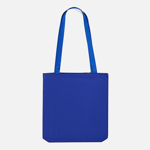 Шопер B4, синий с синими ручками - рис 3.