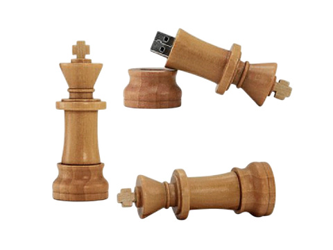 Флешка Ферзь на 8 Гб, натуральный - рис 4.