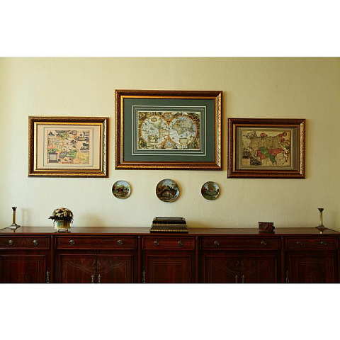 Карта России, Московии и Тартарии Дженкинсона - рис 7.