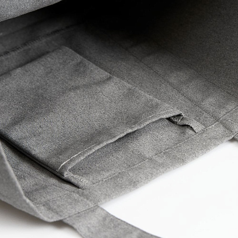 Шопер Shophop, серый с неокрашенным - рис 6.