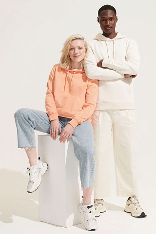 Худи унисекс Constellation, бежевое (льняное) - рис 7.