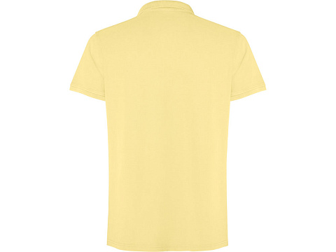 Рубашка поло Cobain унисекс, солнечно-желтый выстиранный WASHED - рис 2.