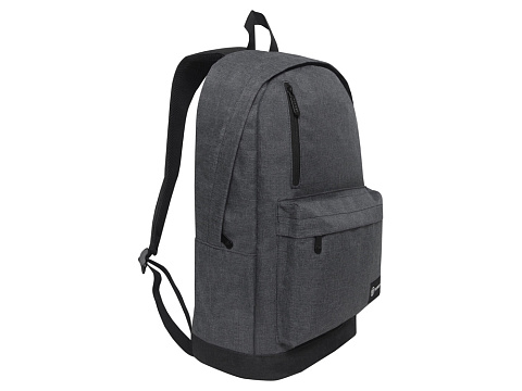 Рюкзак TORBER GRAFFI, серый, полиэстер меланж, 46 х 29 x 18 см - рис 2.