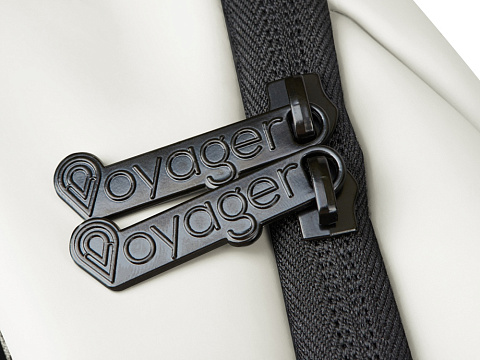 Рюкзак Sofit для ноутбука из экокожи, молочный (Р) - рис 11.