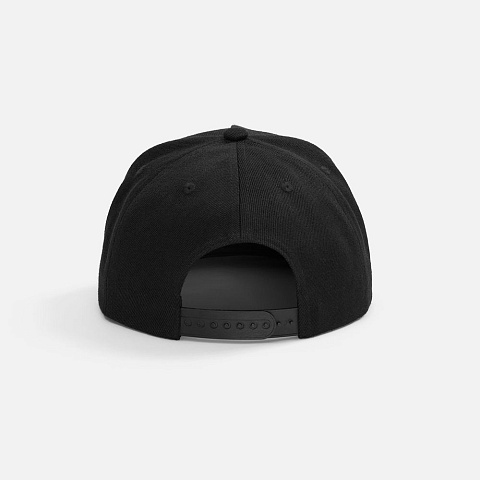 Бейсболка Epicore с прямым козырьком, черная - рис 4.