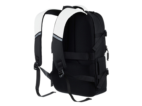 Рюкзак спортивный TORBER Xtreme 18, белый/чёрный, 31 х 12 х 46 см, 17л - рис 3.