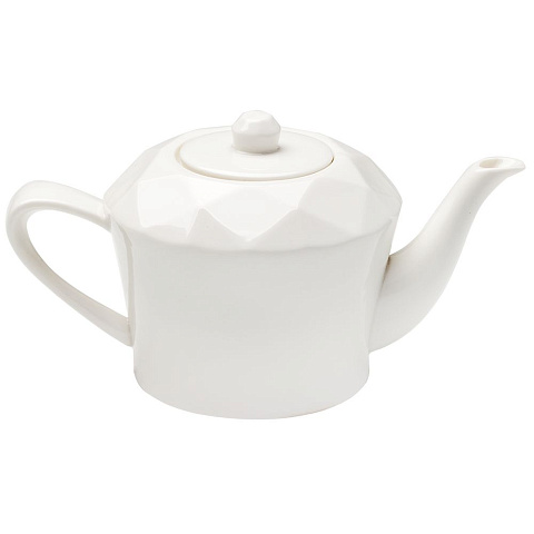 Чайник Diamante Bianco, белый - рис 4.