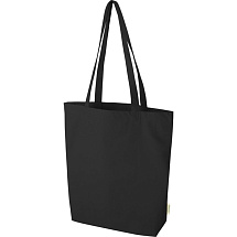 Orissa эко-сумка из органического материала GOTS, плотностью 270 г/м² - сплошной черный
