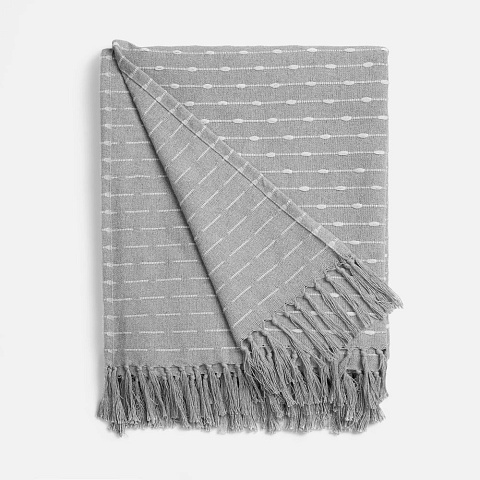 Плед Shimla, серый - рис 4.