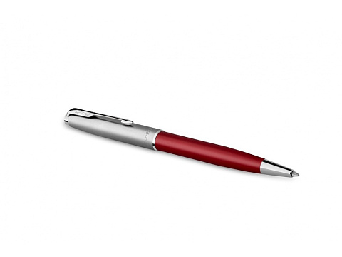 Шариковая ручка Parker Sonnet Entry Point Red Steel CT, стержень: M, цвет чернил: black , в подарочной упаковке - рис 4.