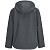Куртка софтшелл с капюшоном женская Race Women, темно-серая - миниатюра - рис 3.