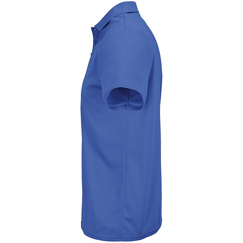 Рубашка поло унисекс Pitcher, ярко-синяя (royal) - рис 4.