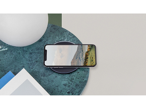 Беспроводное зарядное устройство Rombica  NEO Core Quick c быстрой зарядкой, черный (с лого) (Р) - рис 5.