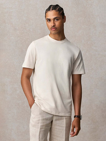 Футболка унисекс Lyam, серый меланж - рис 6.