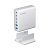 Зарядная станция 4xUSB Type-C, 2xUSB, PD, QC, 160Вт, белый, Deppa - миниатюра - рис 2.
