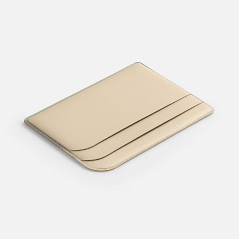 Чехол для карточек Dorset, бежевый - рис 4.