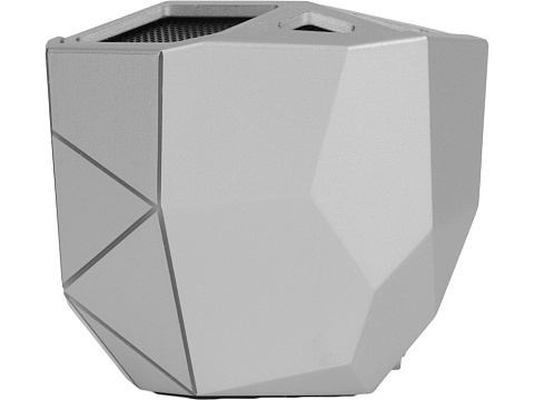 Портативная колонка Geo, мокрый асфальт + белая подсветка - рис 2.