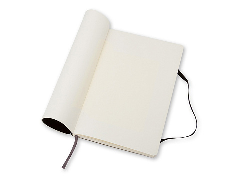 Записная книжка Moleskine Classic Soft (нелинованный), Large (13х21см), черный - рис 3.