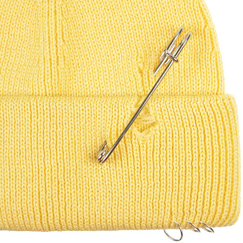 Шапка Pricker, желтая (попкорн) - рис 5.