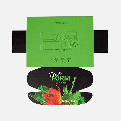Коробка с печатью на заказ Freeform, L - рис 5.