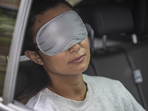 Маска для глаз Traveler (Путешественник)- Серый - рис 2.