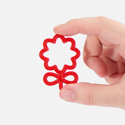 Подвеска Flora, 3D-печать на заказ, георгин - рис 3.