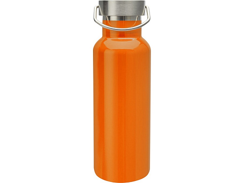 Бутылка для воды Thor из нержавеющей стали, сертифицированной по стандарту RCS, оранжевый - рис 2.