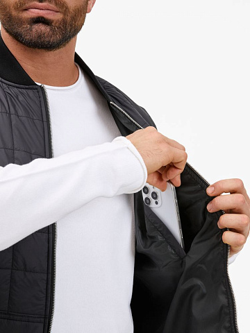 Жилет унисекс Warmbridge, черный - рис 10.