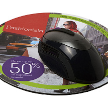 Круглый коврик для мыши Q-Mat