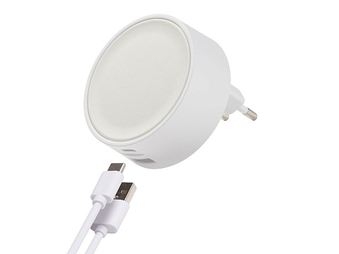 Адаптер питания USB Poweron, белый - рис 4.