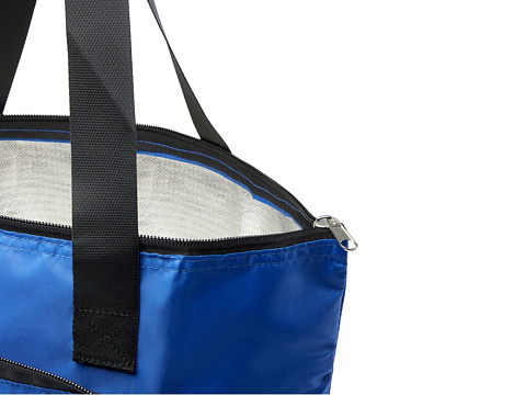 EcoFold Складная сумка-холодильник из RPET 15 л - Ярко-синий - рис 4.