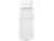 Спортивная бутылка Ryder из переработанного ПЭТ-пластика объемом 900 мл с многофункциональной крышкой, сертифицированная RCS - Белый - миниатюра - рис 2.