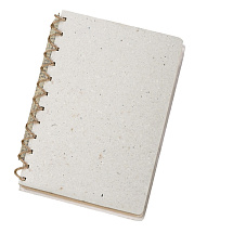 Живой блокнот А5 с бумажным карандашом и семенами цветов микс, белый