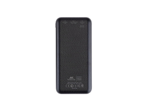 RIVACASE VA2582 (20 000mAh), QC/PD 22.5W внешний аккумулятор с дисплеем, черный /24 - рис 2.
