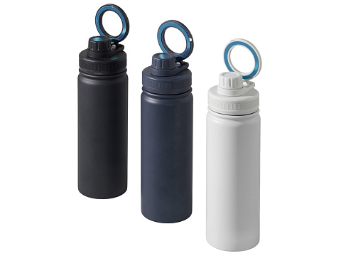 Вакуумная термобутылка с magsafe-держателем INSIDER, 600 мл, белый - рис 10.