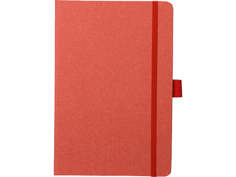 Блокнот А5 Snow Hard твердая обложка, 80 листов 70 гр/м2, красный - рис 4.