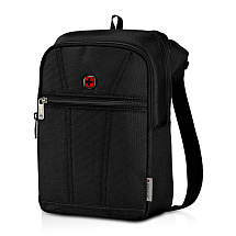 Сумка WENGER BC First для ношения через плечо,чёрный, 100% полиэстер, 21х28х9 см, 4 л