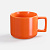 Чашка Jumbo в коробке матовая, оранжевая - миниатюра - рис 3.