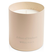 Ароматическая свеча Wellmark Echoes of Kindness- Ecru бежевый