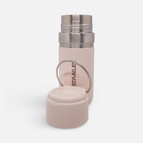 Термобутылка Go Quick Flip 470, розовая - рис 3.