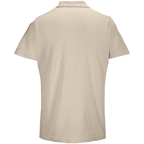 Рубашка поло женская Pulse Women, бежевая (льняная) - рис 3.