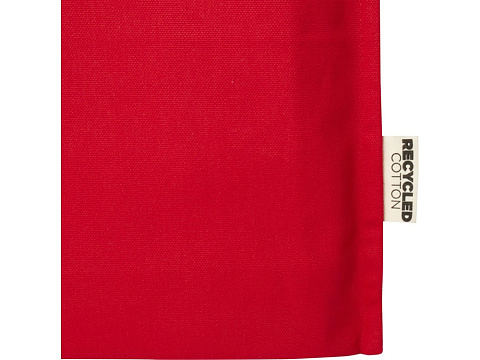 Florida эко-сумка с ластовицей плотностью 270 г/м² - Красный - рис 4.