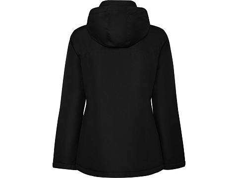 Парка утепленная America женская, черный - рис 2.