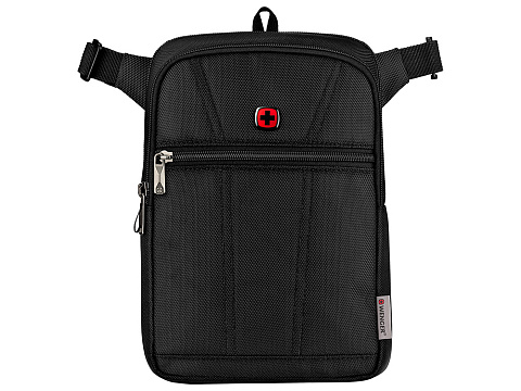 Сумка WENGER BC First для ношения через плечо,чёрный, 100% полиэстер, 21х28х9 см, 4 л - рис 2.