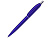 Пластиковая шариковая ручкаVivid с покрытием металлик, синий - миниатюра