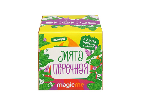 Набор для выращивания Экокуб Magicme Мята - рис 3.