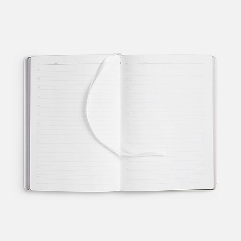 Ежедневник Nebraska Flex, недатированный, белый с золотистым - рис 9.